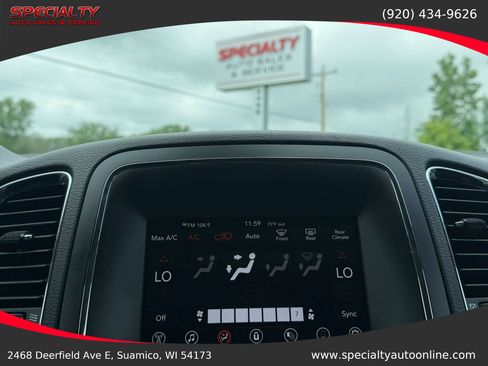 Used 2018 Dodge Durango SXT w/ Quick Order Package 2BB AWD/4WD image 32