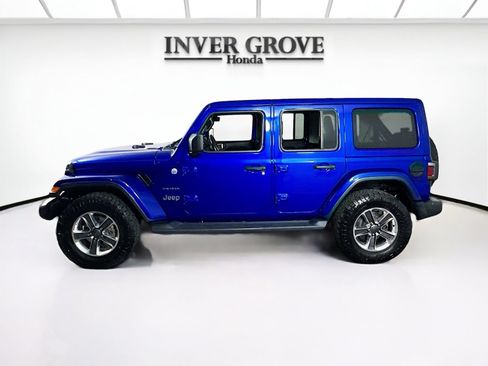 Used 2020 Jeep Wrangler Unlimited Sahara w/ Uconnect 4C Nav & Sound Group AWD/4WD image 8
