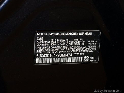 Certified 2024 BMW X4 M40i AWD/4WD image 42