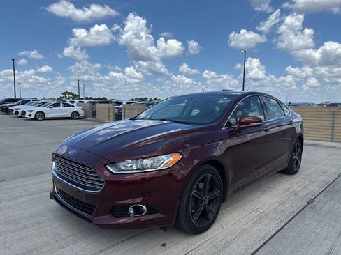 Used 2016 Ford Fusion Titanium w/ Terracotta Package FWD image 7