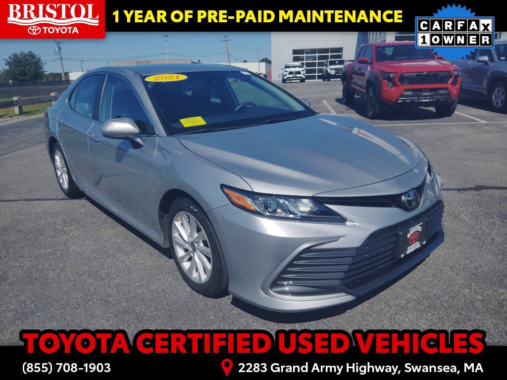 Certified 2021 Toyota Camry LE FWD image 1