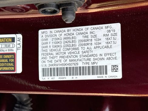 Used 2019 Honda CR-V EX image 36