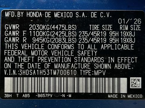 New 2026 Acura ADX A-Spec FWD image 37