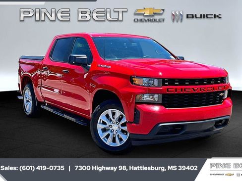 Used 2019 Chevrolet Silverado 1500 Custom w/ Custom Convenience Package RWD image 1
