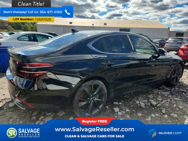 Used 2022 Genesis G70 3.3T w/ Sport Advanced Package RWD image 4
