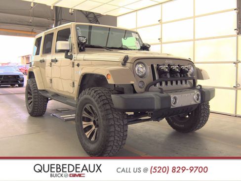 Used 2017 Jeep Wrangler Unlimited Sahara w/ Quick Order Package 24E Chief image 4
