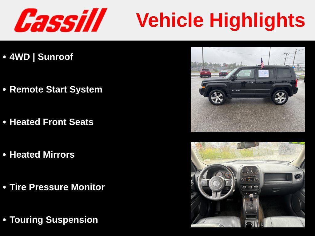 Used 2017 Jeep Patriot High Altitude AWD/4WD image 7