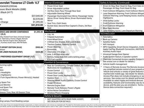 Certified 2023 Chevrolet Traverse LT FWD image 6