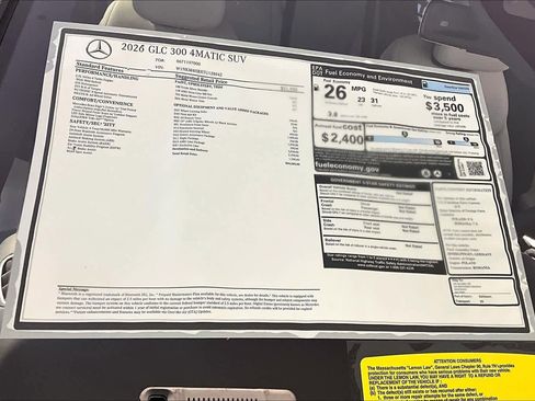New 2026 Mercedes-Benz GLC 300 4MATIC image 18