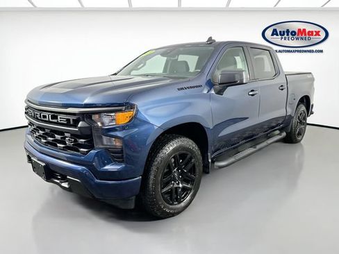 Used 2023 Chevrolet Silverado 1500 Custom w/ LPO, Dark Essentials Package AWD/4WD image 4