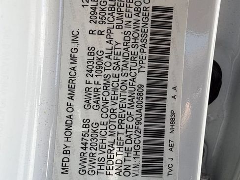 Used 2018 Honda Accord Touring image 28