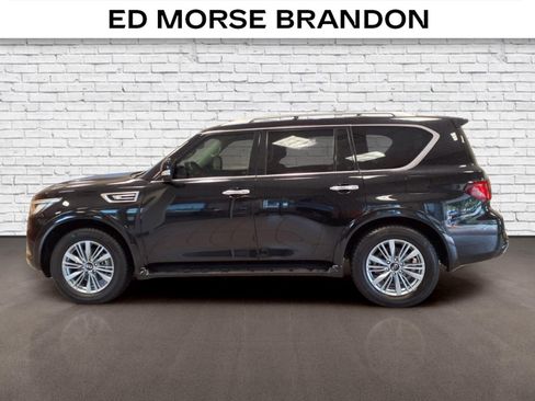 Used 2023 INFINITI QX80 Luxe w/ Cargo Package RWD image 2