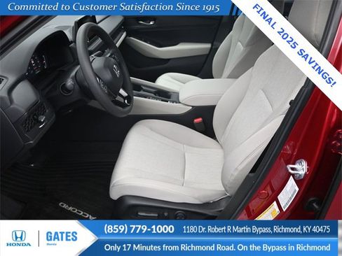 New 2025 Honda Accord SE image 10