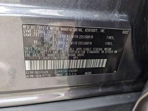 Used 2022 Toyota RAV4 Limited image 41