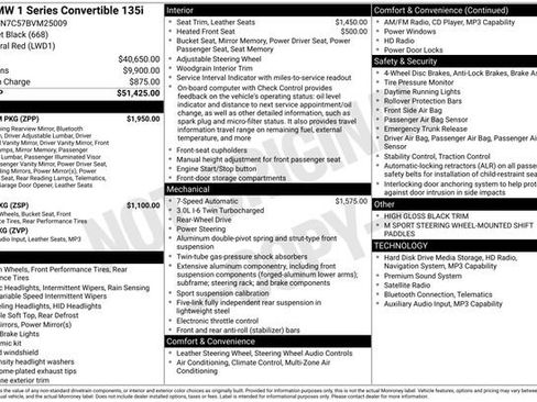 Used 2011 BMW 135i Convertible image 18