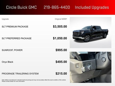 New 2026 GMC Sierra 1500 SLT w/ SLT Premium Package AWD/4WD image 3