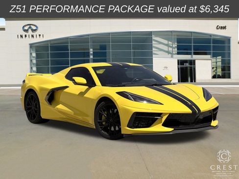 Used 2023 Chevrolet Corvette Stingray Preferred Conv w/ Z51 Performance Package RWD image 1