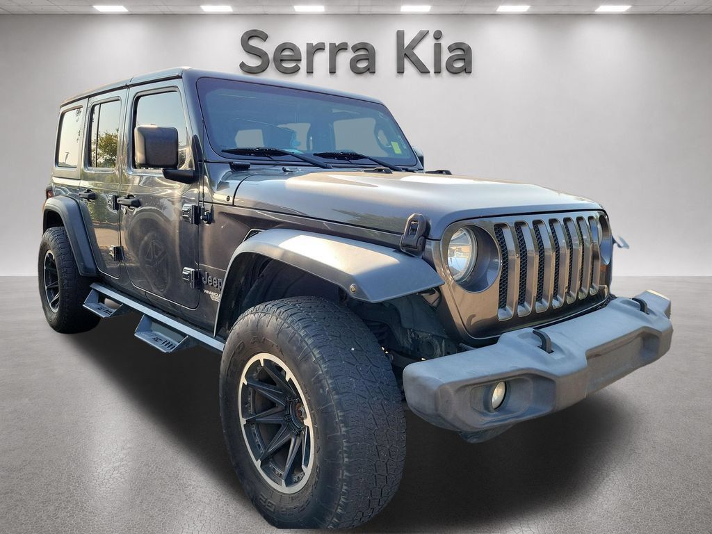 Used 2018 Jeep Wrangler Unlimited Sport S AWD/4WD image 3