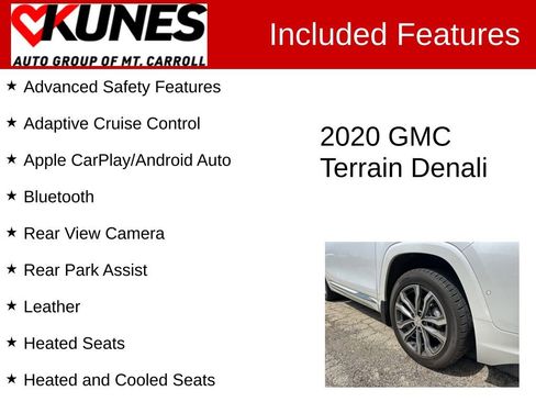Used 2020 GMC Terrain Denali w/ Denali Premium Package AWD/4WD image 3
