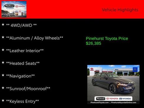 Used 2024 Kia K5 GT-Line AWD/4WD image 14