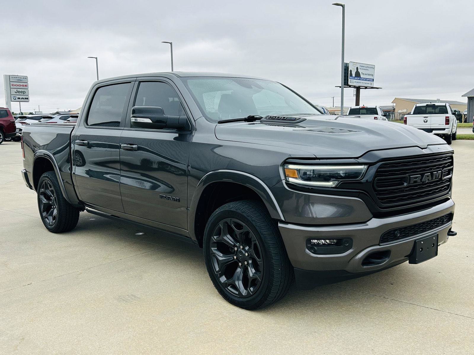 Used 2021 RAM 1500 Limited w/ Night Edition AWD/4WD image 2