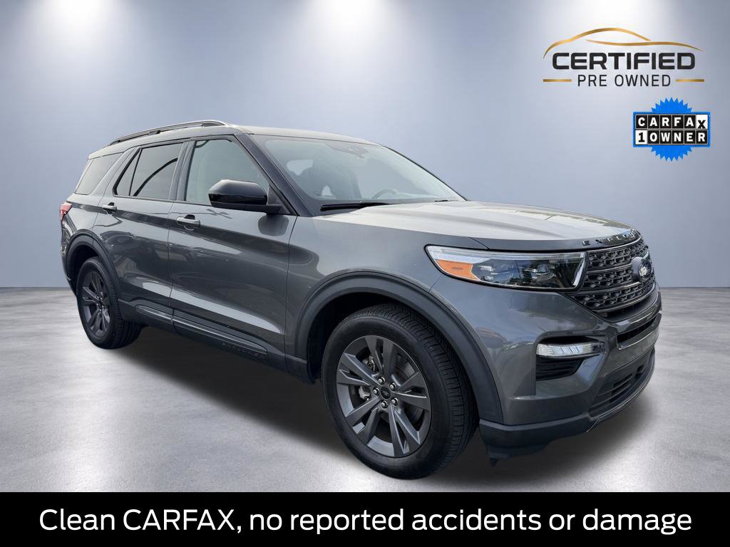 Certified 2022 Ford Explorer XLT w/ Equipment Group 202A AWD/4WD image 1