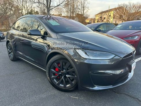 Used 2024 Tesla Model X Plaid AWD/4WD image 2