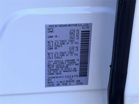 New 2026 Nissan Pathfinder Platinum w/ Cargo Package image 25