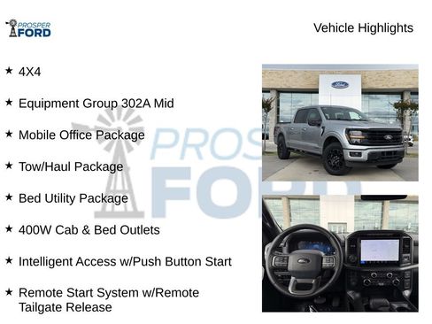 Used 2024 Ford F150 XLT w/ Equipment Group 302A MID AWD/4WD image 5