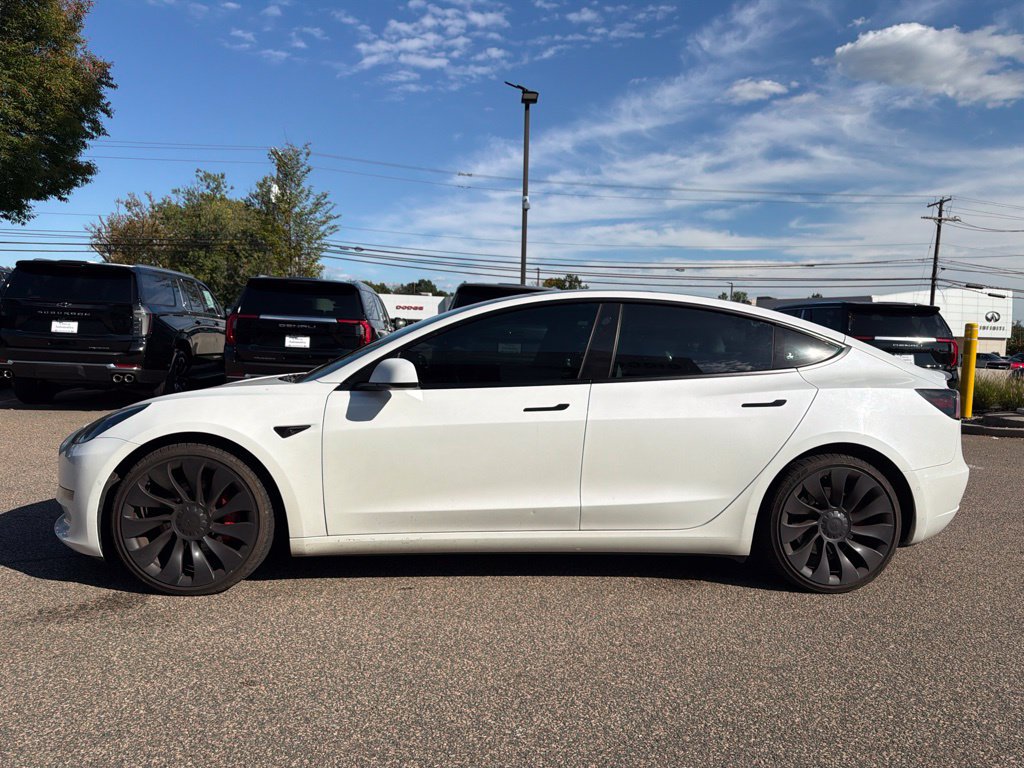 Used 2022 Tesla Model 3 Performance AWD/4WD image 3
