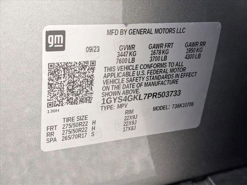 Used 2023 Cadillac Escalade Sport Platinum w/ Heavy-Duty Trailer Package image 28