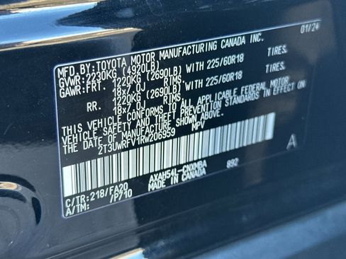 Certified 2024 Toyota RAV4 AWD Hybrid w/ Weather Package image 29