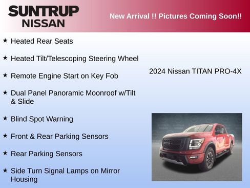 Used 2024 Nissan Titan PRO-4X w/ Pro-4x Convenience Package image 11