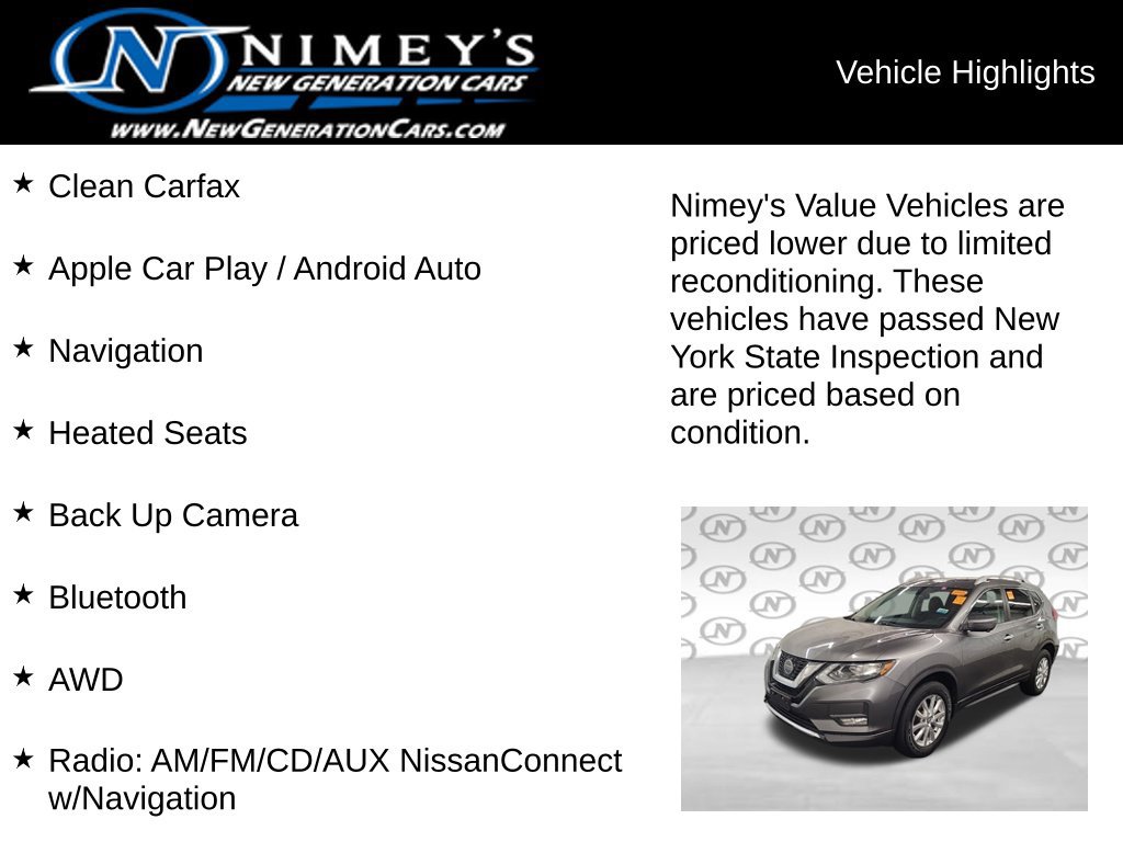 Used 2018 Nissan Rogue SV AWD/4WD image 5