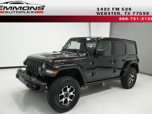 Used 2020 Jeep Wrangler Unlimited Rubicon w/ Steel Bumper Group image 1
