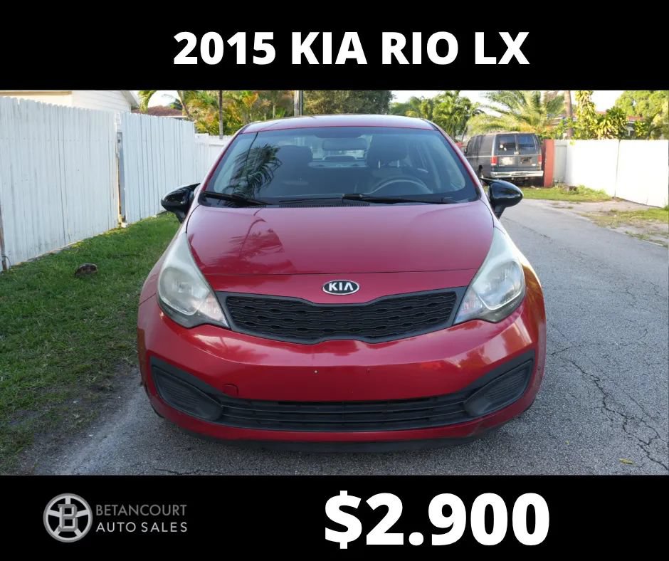 Used 2015 Kia Rio LX w/ Power Package FWD image 2