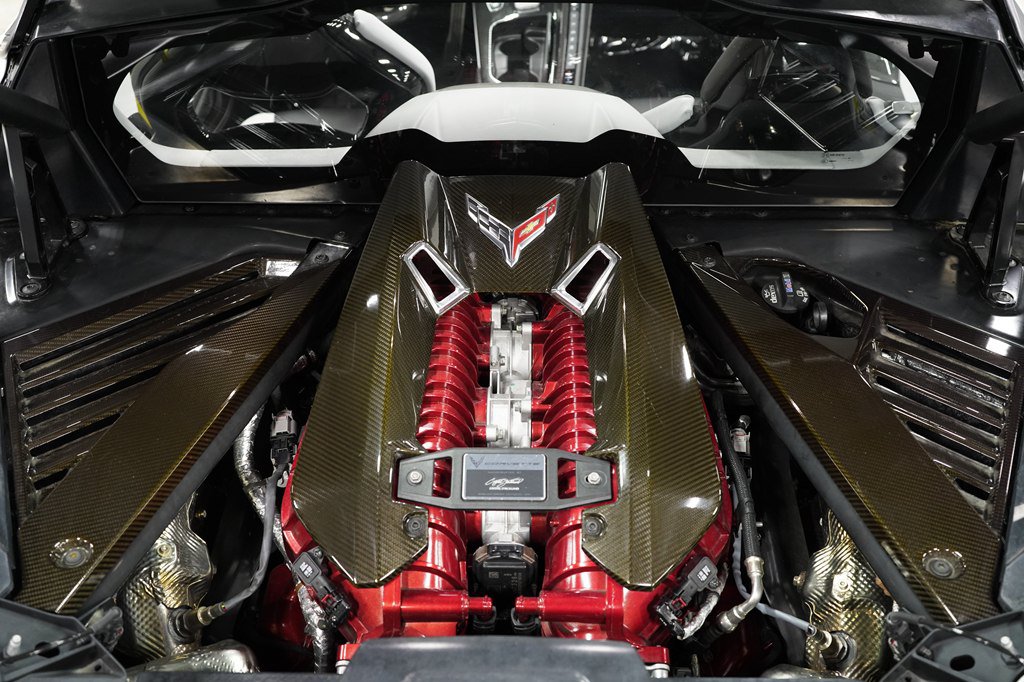 Used 2023 Chevrolet Corvette Z06 w/ Engine Appearance Package RWD image 24