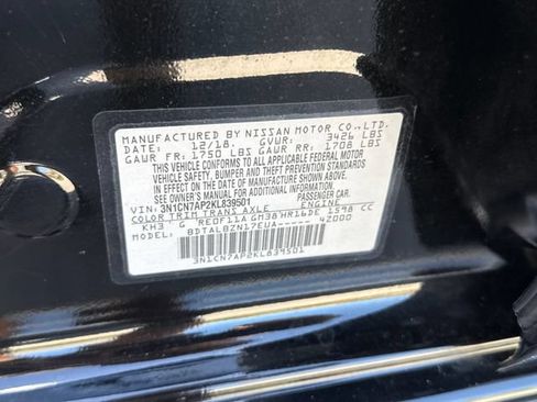 Used 2019 Nissan Versa SV FWD image 24