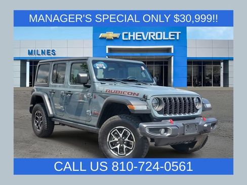 Used 2024 Jeep Wrangler Unlimited Rubicon AWD/4WD image 1