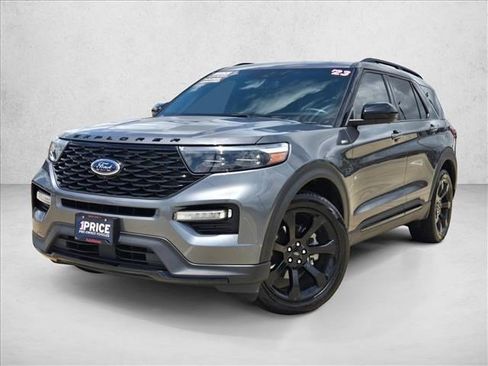 Used 2023 Ford Explorer ST-Line w/ Class IV Trailer Tow Package RWD image 1