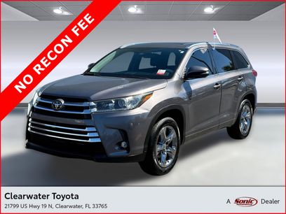 Certified 2019 Toyota Highlander Limited Platinum