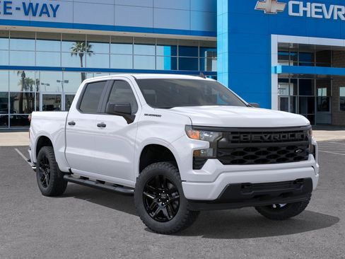 New 2026 Chevrolet Silverado 1500 Custom w/ Turbomax Blackout Package RWD image 7