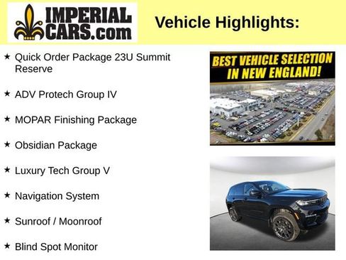 Used 2025 Jeep Grand Cherokee Summit AWD/4WD image 3