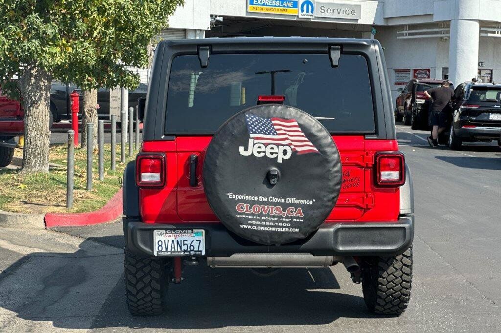 Used 2021 Jeep Wrangler Unlimited Sport AWD/4WD image 5