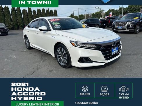 Used 2021 Honda Accord EX-L image 2