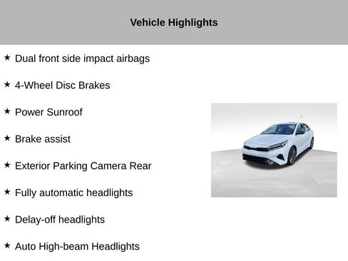 Certified 2023 Kia Forte GT w/ GT2 Package FWD image 46