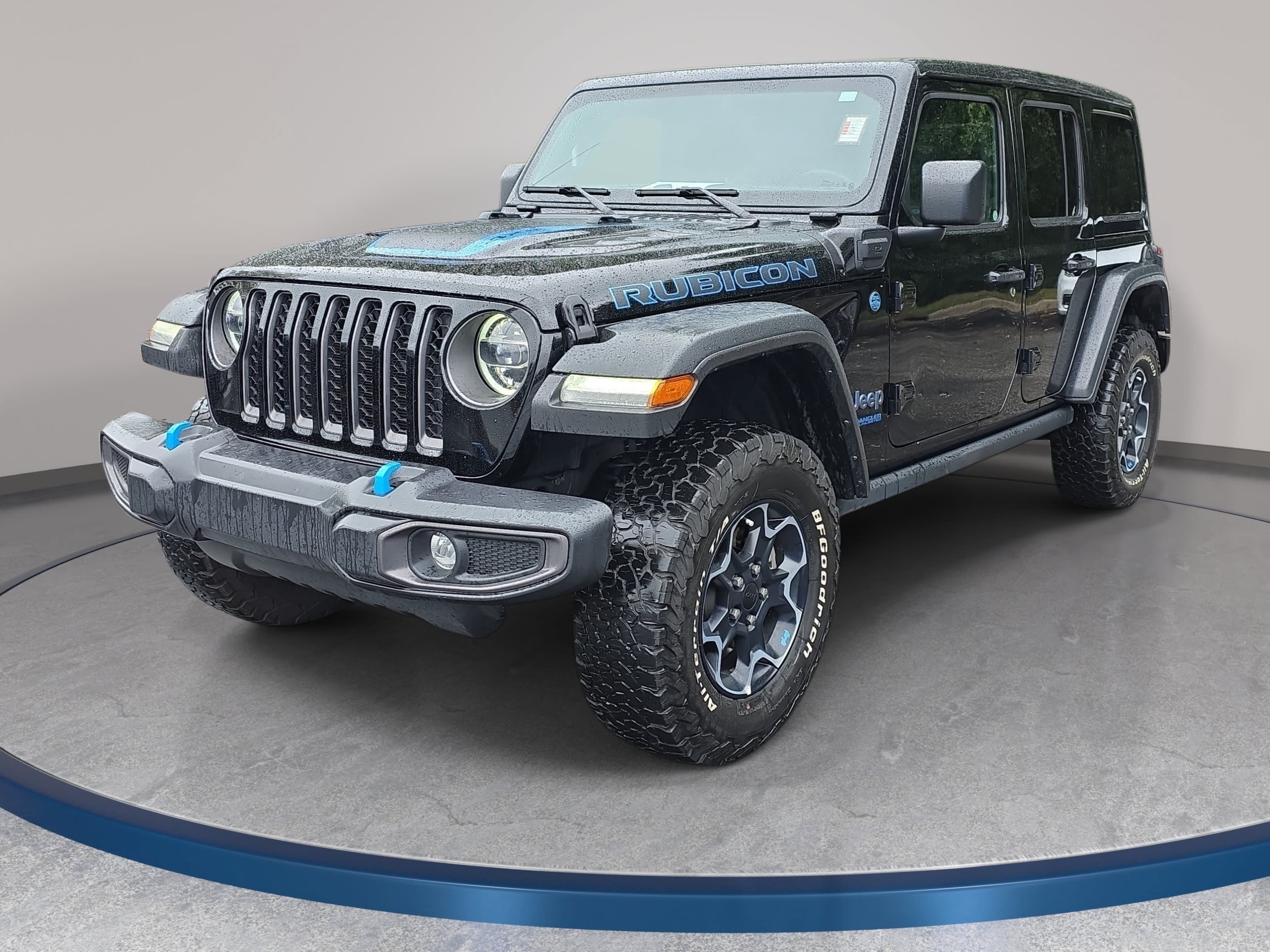 Used 2022 Jeep Wrangler Unlimited Rubicon 4xe w/ Cold Weather Group AWD/4WD image 1