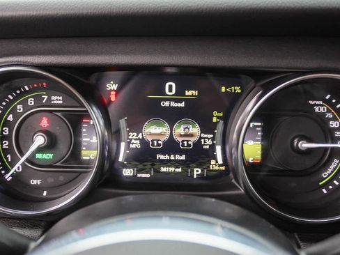 Used 2022 Jeep Wrangler Unlimited Rubicon 4xe w/ Steel Bumper Group image 17