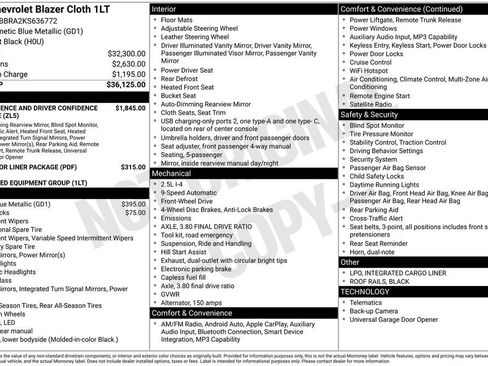 Used 2019 Chevrolet Blazer LT image 2