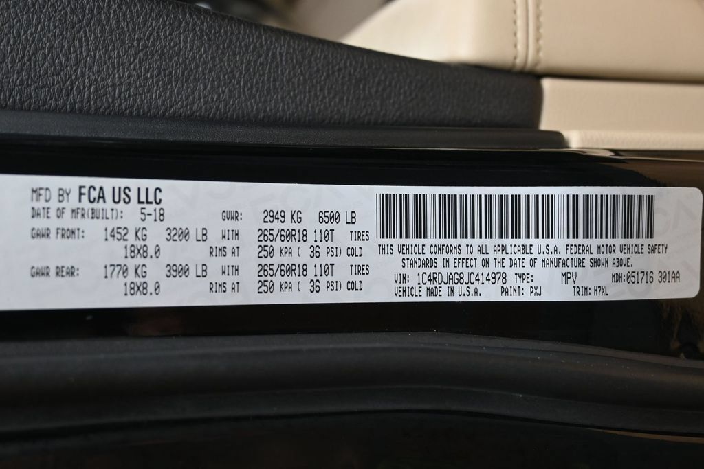 Used 2018 Dodge Durango SXT w/ Quick Order Package 2BB AWD/4WD image 28